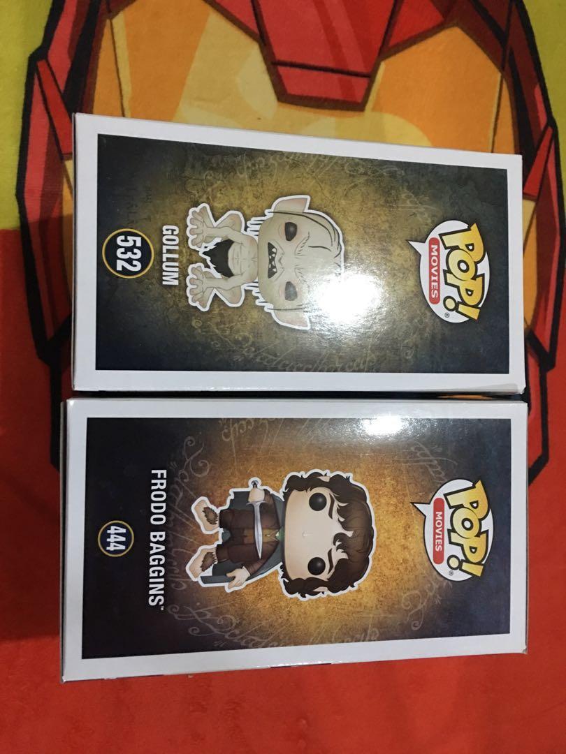 Funko Frodo and Gollum Set (Category: Designer & Blind Box Toys) located in Quezon City. Submitted by playboxcollection (Listing ID 235352293, Image 2). Description: 📌Brand New 📌Box Condition: 9/10 📌Fixed Price ⛔ Attention to our beloved customers and followers this is for your awareness. We don't have other online shops. We don't have Facebook, Shopee, nor Lazada. Transaction beyond this account is not related/connected to us. For any inquiri