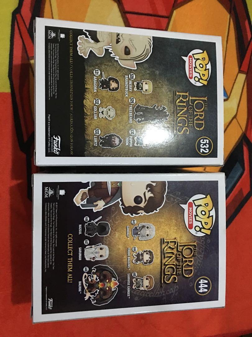 Funko Frodo and Gollum Set (Category: Designer & Blind Box Toys) located in Quezon City. Submitted by playboxcollection (Listing ID 235352293, Image 3). Description: 📌Brand New 📌Box Condition: 9/10 📌Fixed Price ⛔ Attention to our beloved customers and followers this is for your awareness. We don't have other online shops. We don't have Facebook, Shopee, nor Lazada. Transaction beyond this account is not related/connected to us. For any inquiri