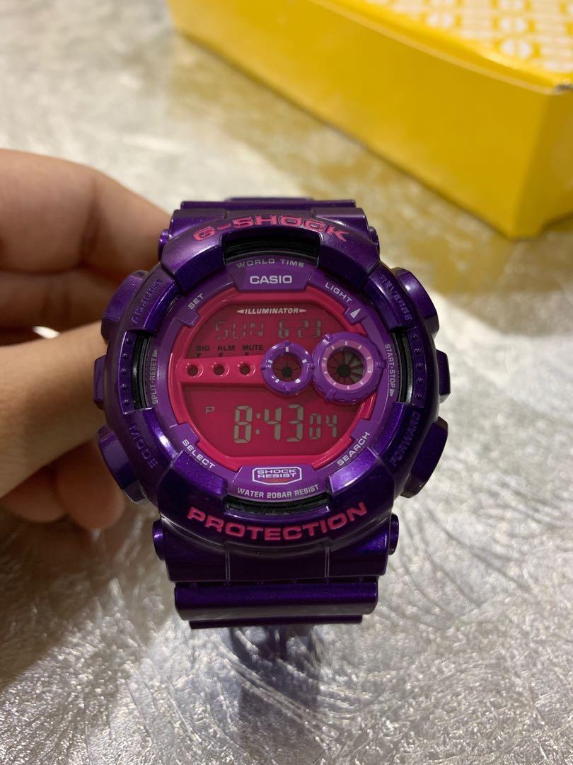 G Shock Purple Watch