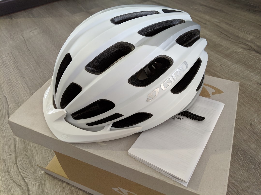 Giro Bronte White UXL Bicycle Helmet 