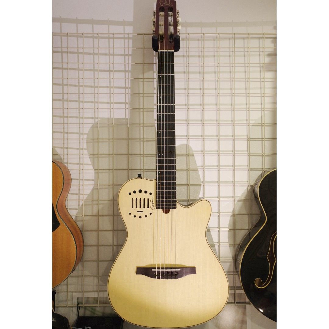 Godin multiac hotsell nylon duet ambiance