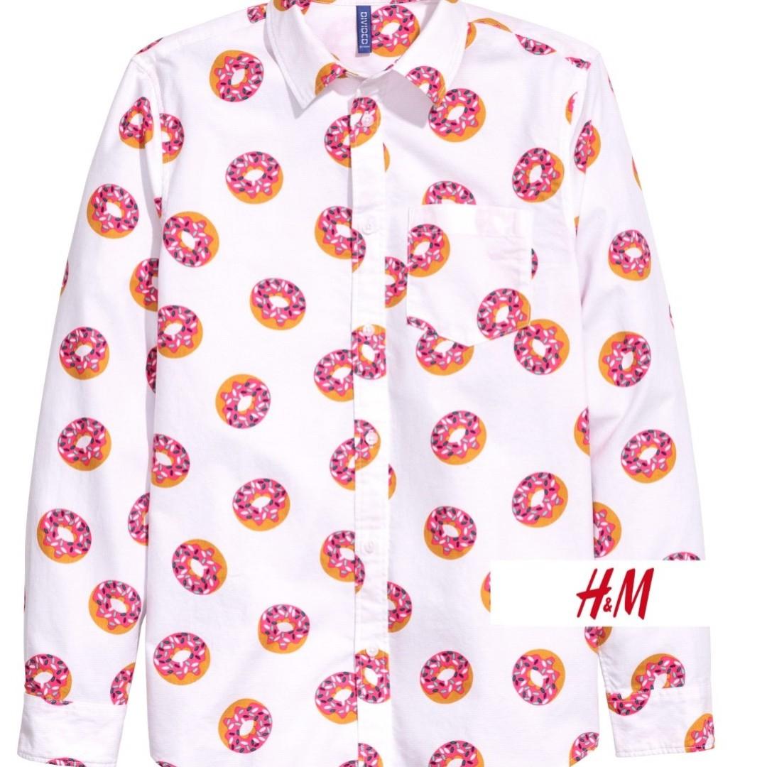 donut worry shirt h&m