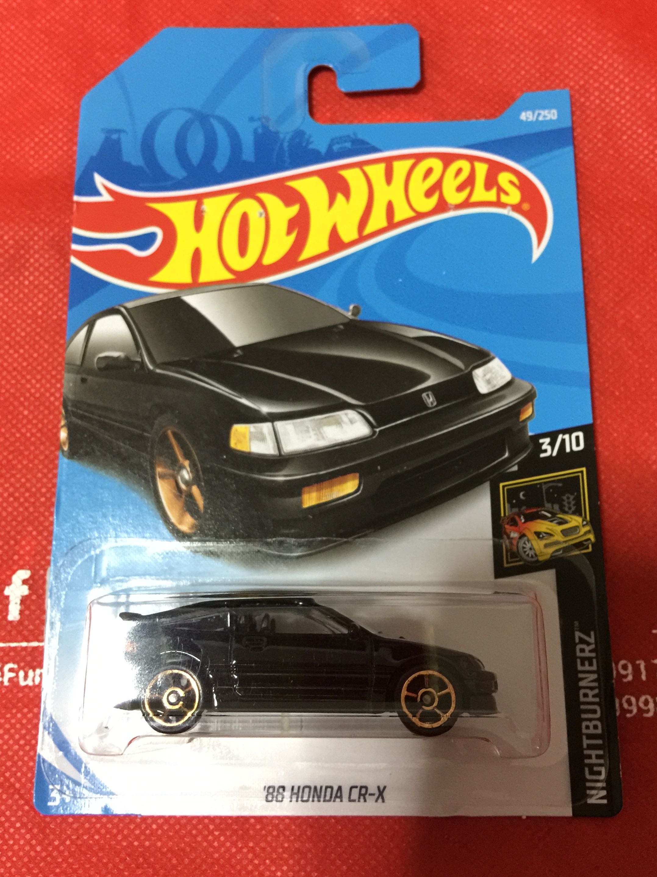 hot wheels crx black