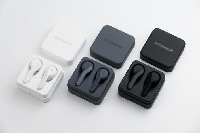 Hyphen wireless ear buds wireless charger