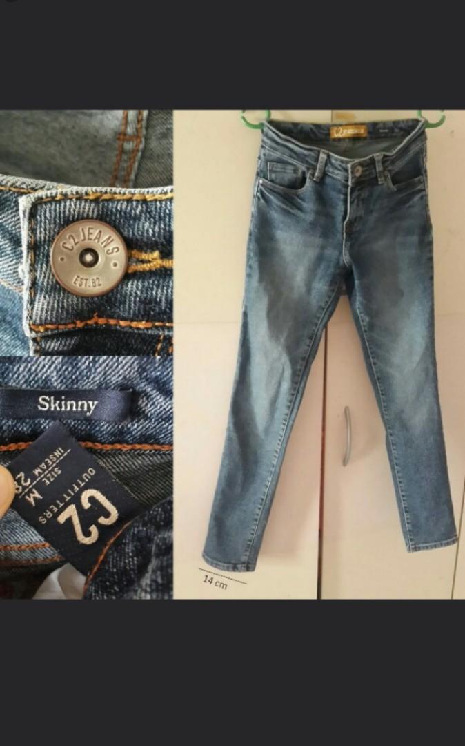 Jeans C2 Women S Fashion Women S Clothes Bottoms On Carousell