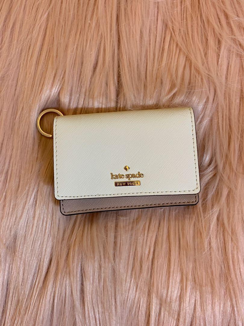 Kate Spade coin purse wallet with key chain; new, Women's Fashion, Bags &  Wallets, Wallets & Card holders on Carousell