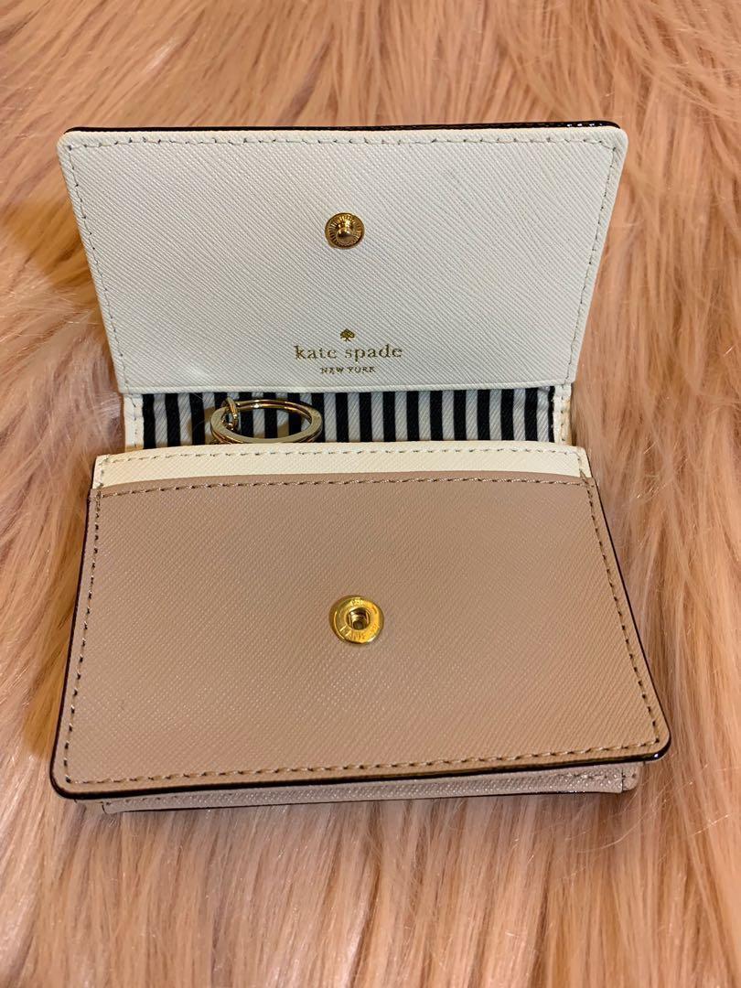 Kate Spade Keychain Wallet With Bow On Designer Wardrobe | idusem.idu.edu.tr