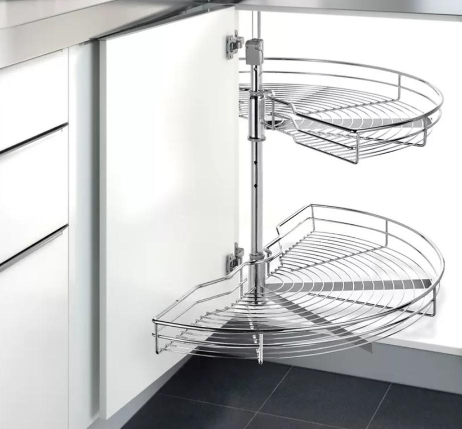Kitchen Corner Cabinet Stainless Steel Rack Furniture Others On Carousell