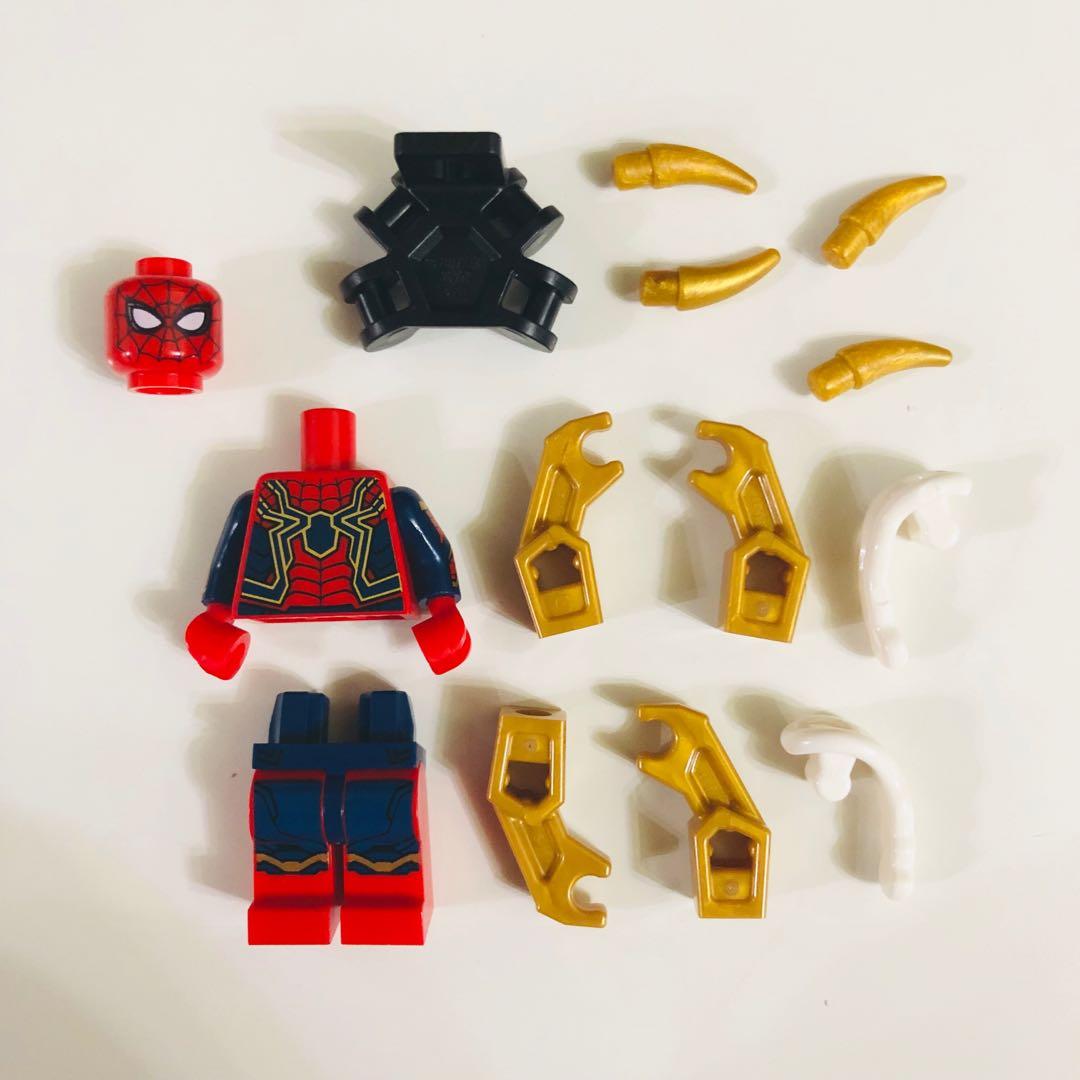 Lego iron spider man hotsell infinity war