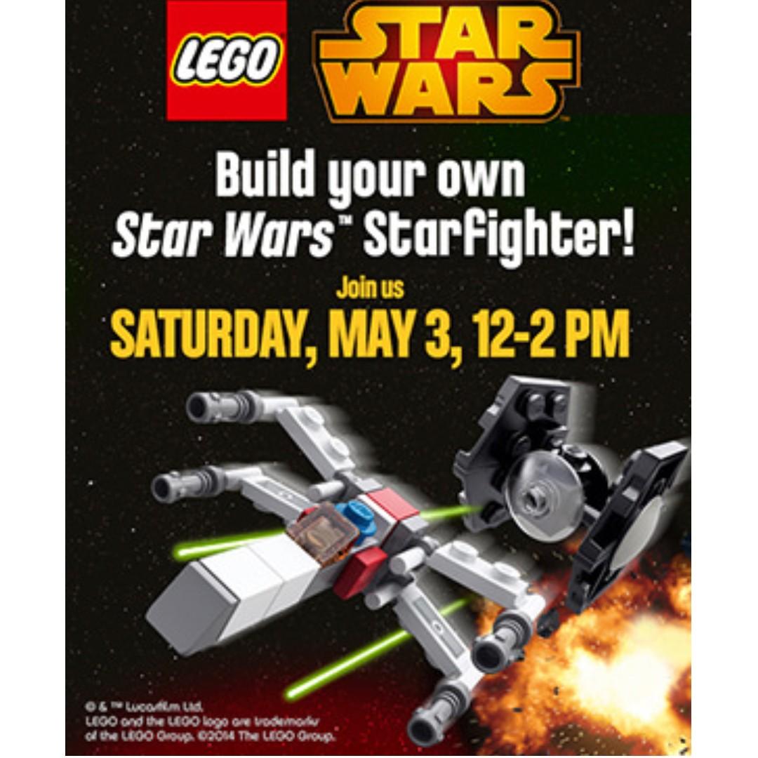 Lego Starwars May4th Promotional Starfighter By Toys R Us Polybag Toys Games Bricks Figurines On Carousell