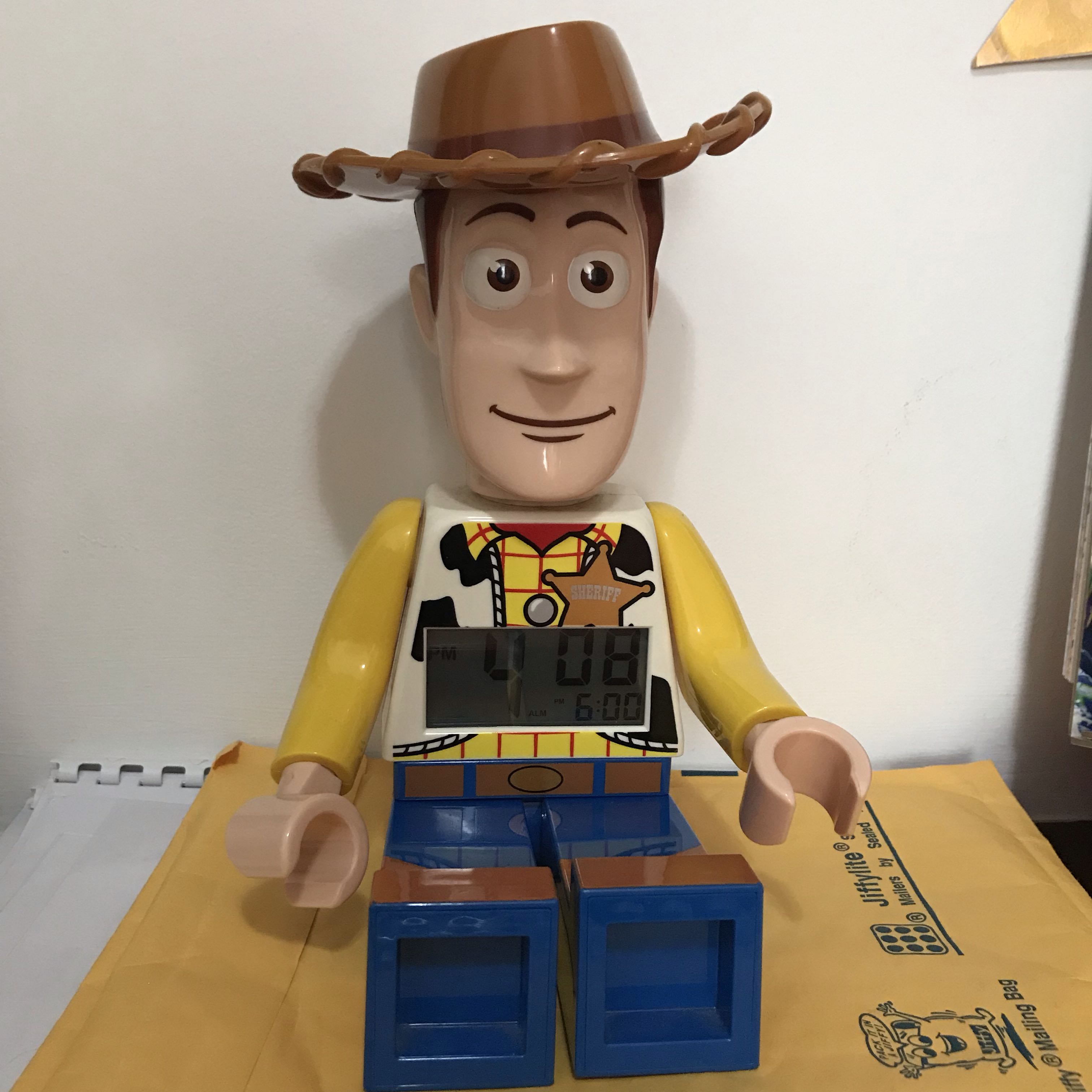 Lego woody alarm clock hot sale