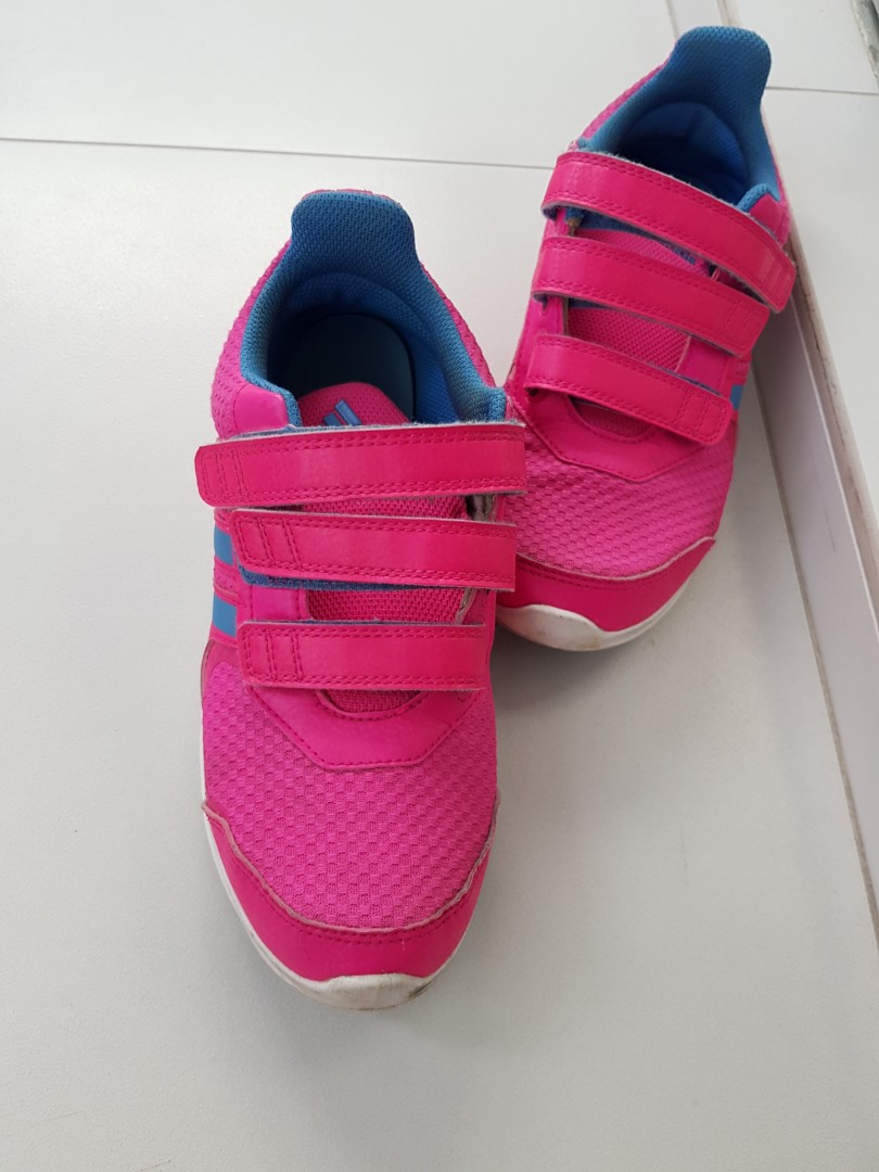 adidas hot pink shoes