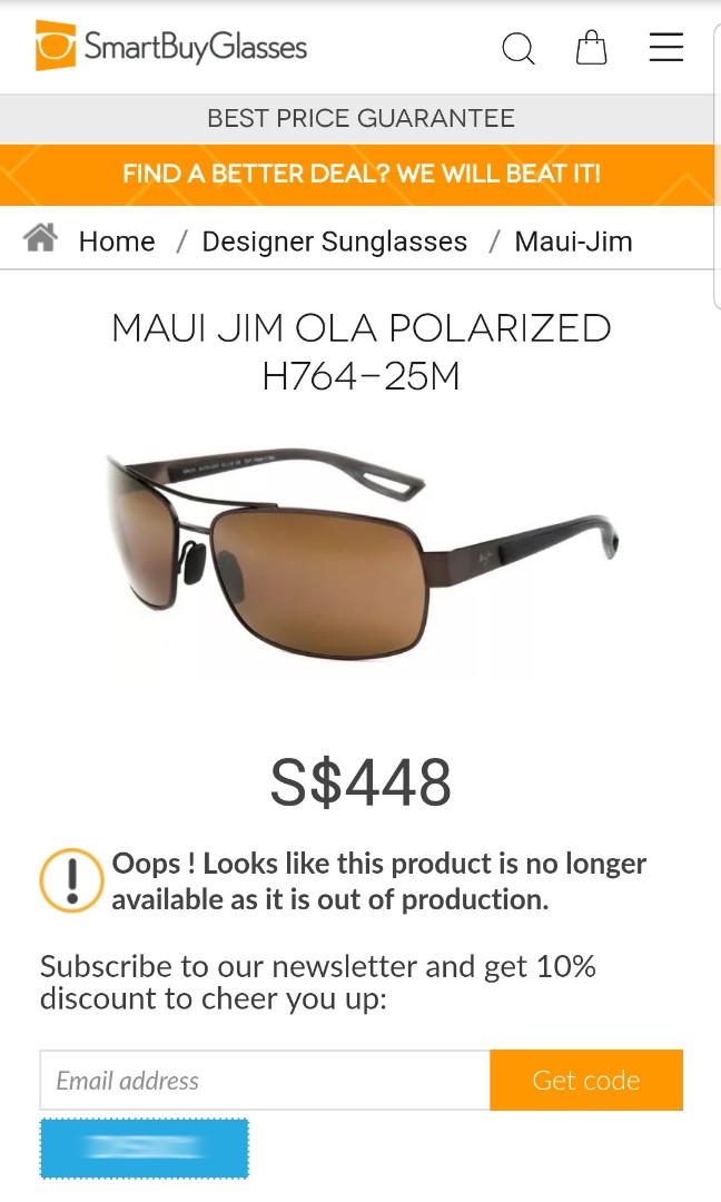 Maui Jim Polarised Sunglasses Free Delivery Bobsherwood Net