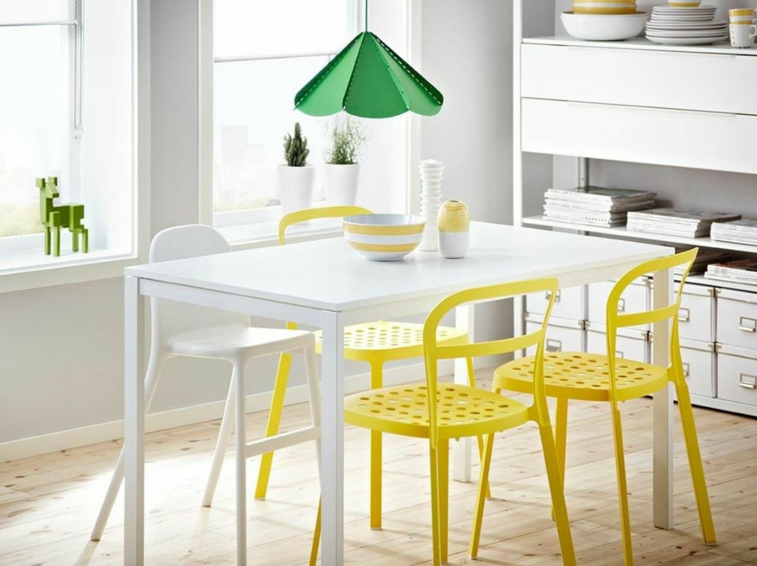 Meja Makan Ikea Perabotan Rumah Di Carousell
