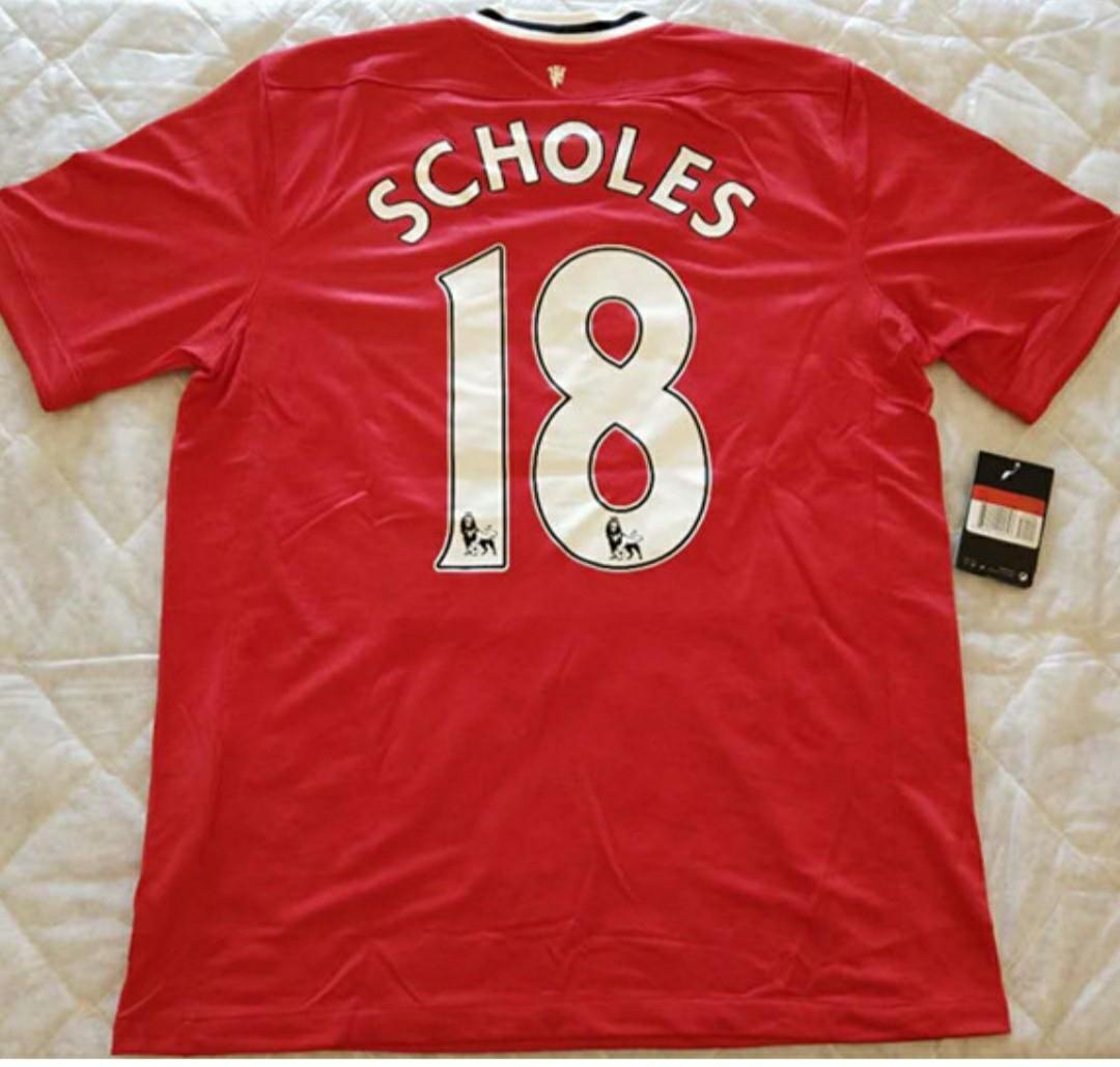 MU011 Nike Manchester United Home Jersey 2011 Season # ...