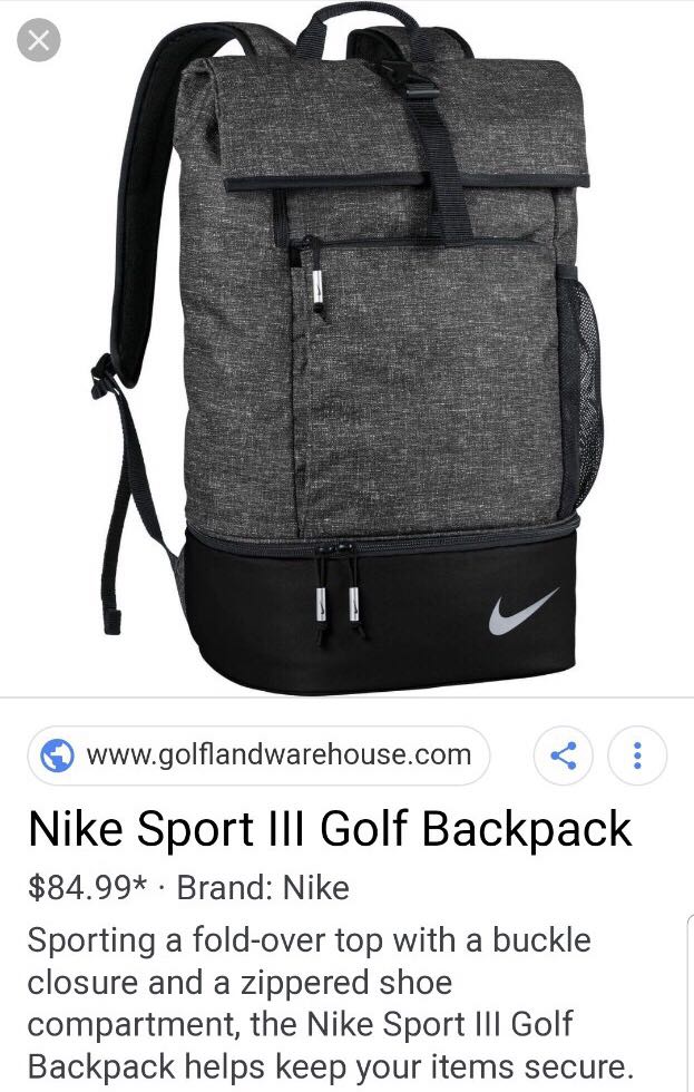 nike sport iii backpack