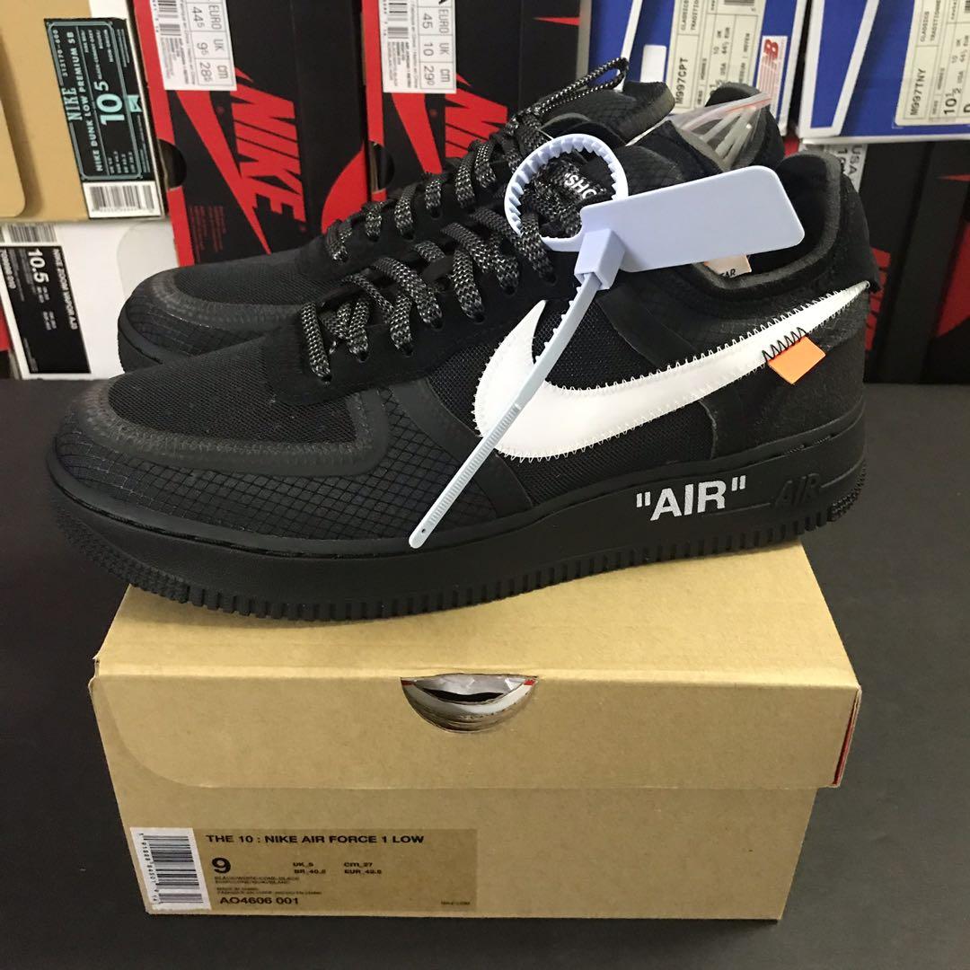 off white af1 box