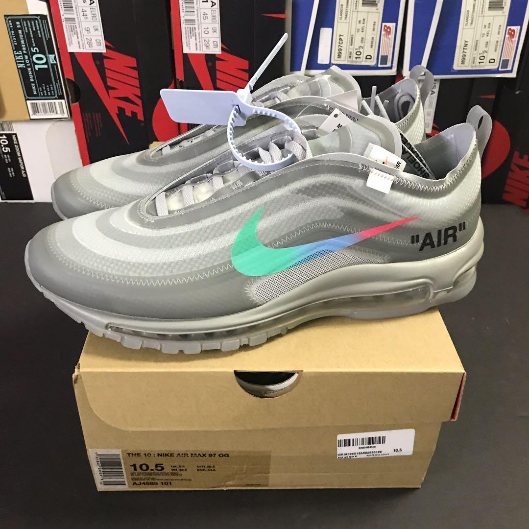 nike x off white air max 97 menta