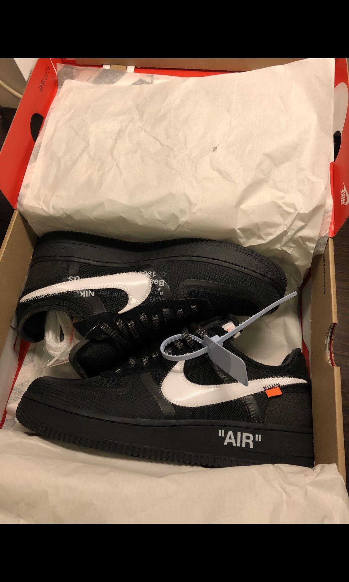 air force 1 the ten black