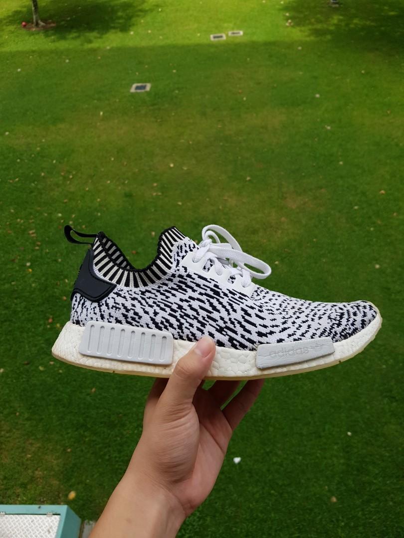 Nmd R1 sashiko Men s Fashion Footwear Sneakers on Carousell