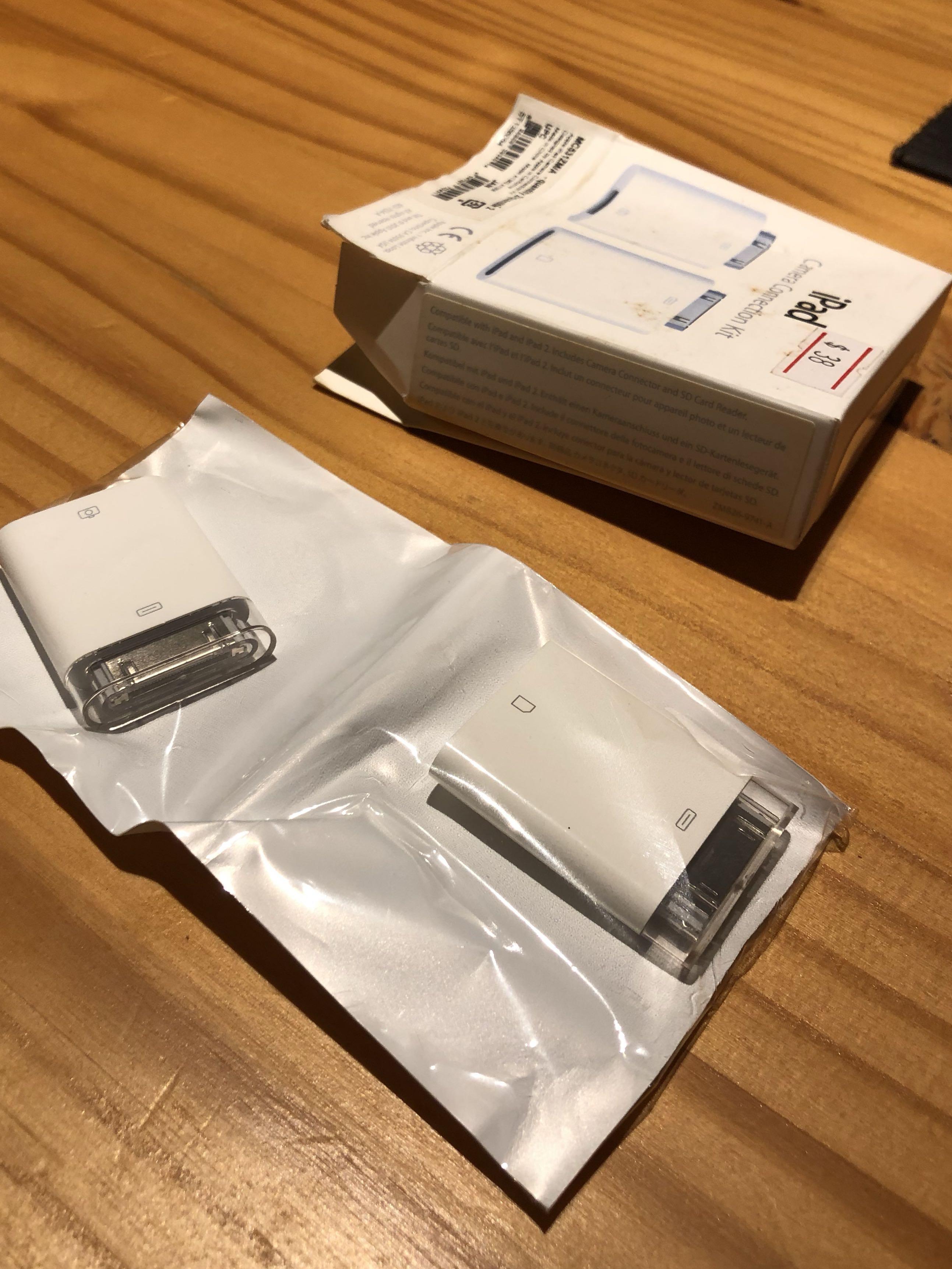 Original Apple Ipad Camera Connection Kit 30 Pin Electronics Computer Parts Accessories On Carousell
