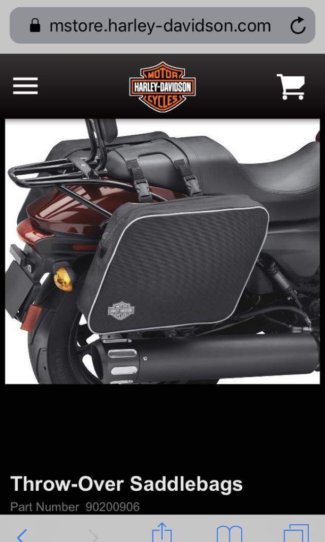 harley street 500 saddlebags