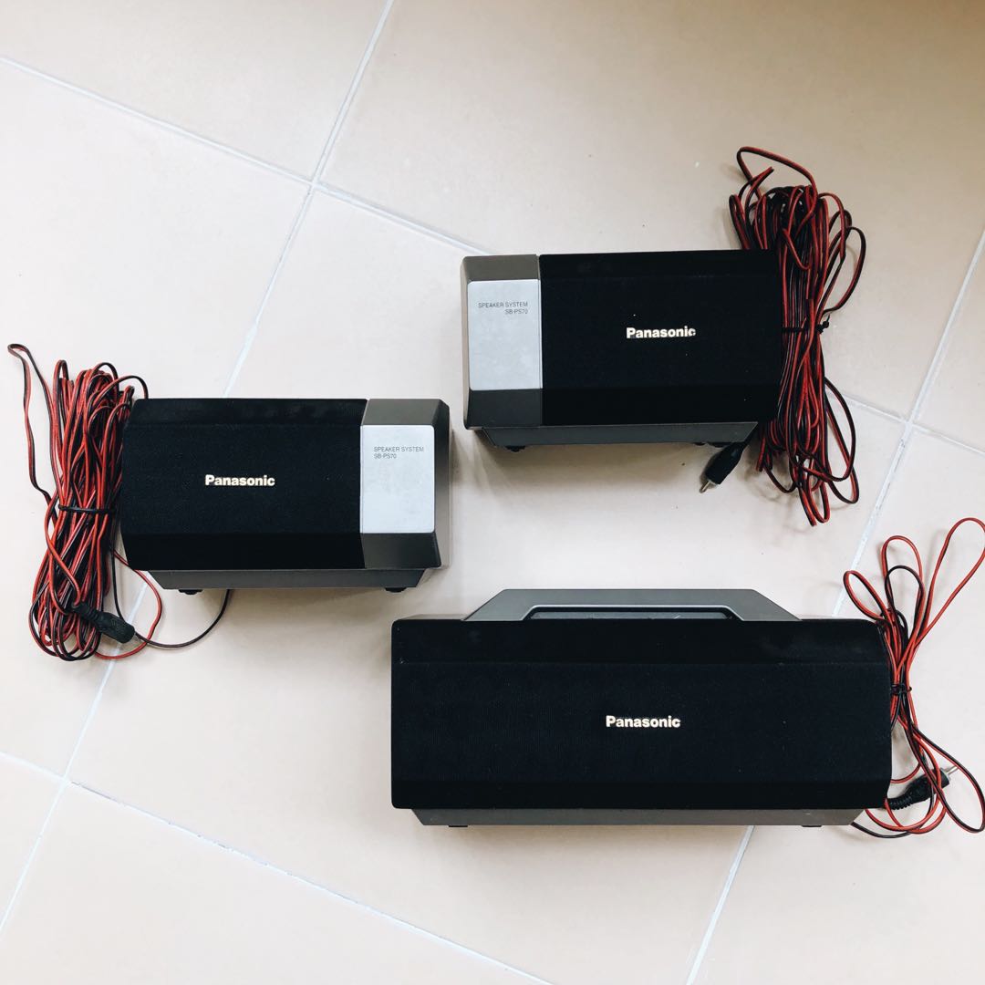 PANASONIC Speaker System SBPC70 SBPS70, Audio, Other Audio Equipment