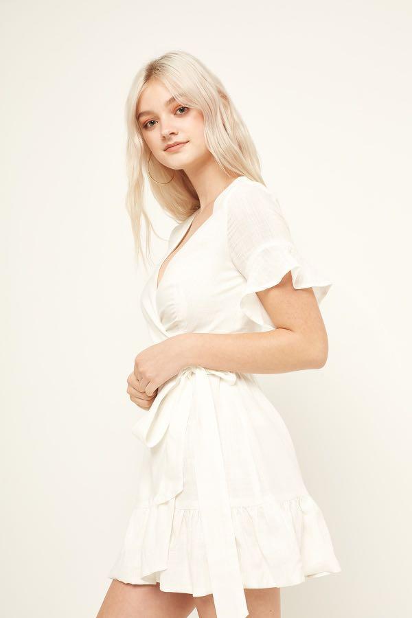 Perfect Strangers Sunshine Wrap Dress 