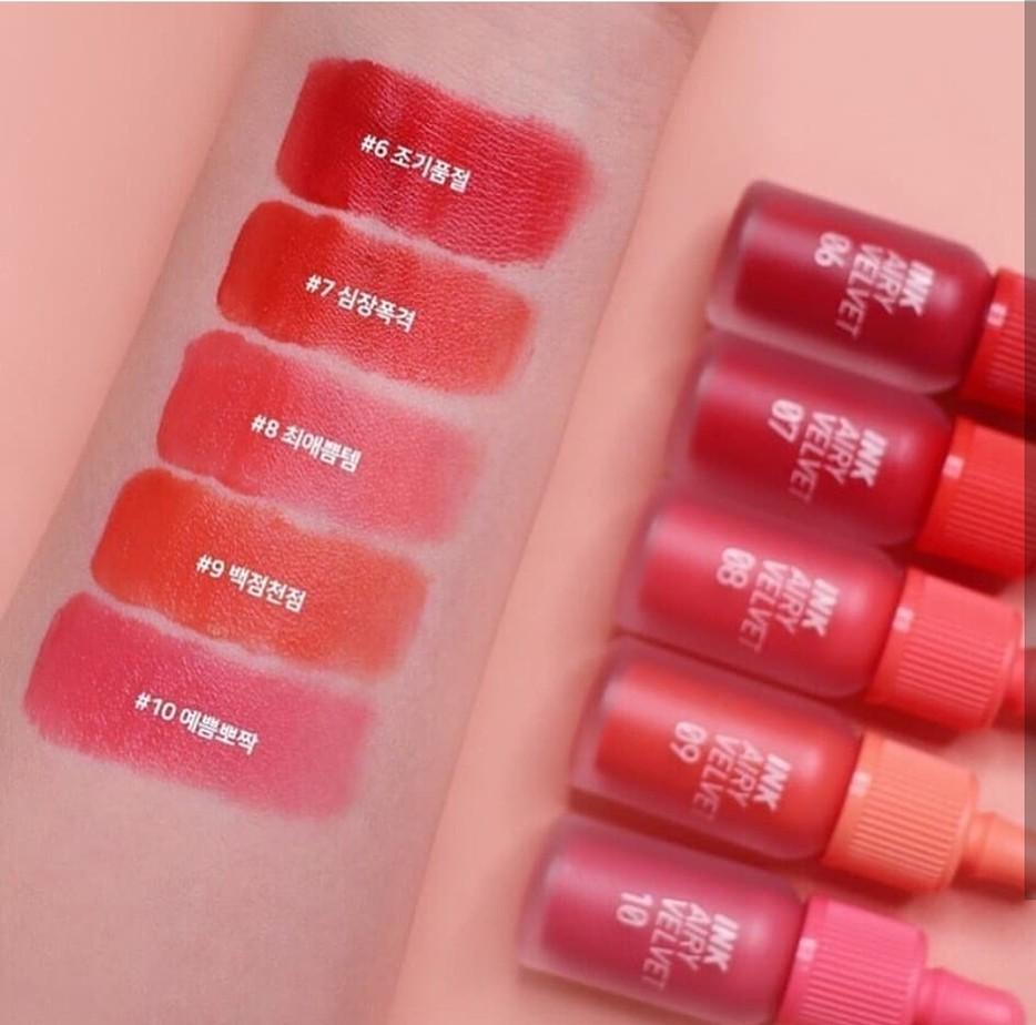 Peripera Airy Ink Velvet Kesehatan Kecantikan Rias Wajah Di