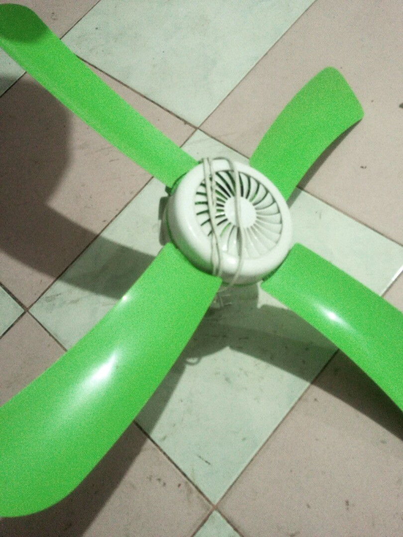 Plastic Ceiling Fan, Furniture & Home Living, Office Furniture ...