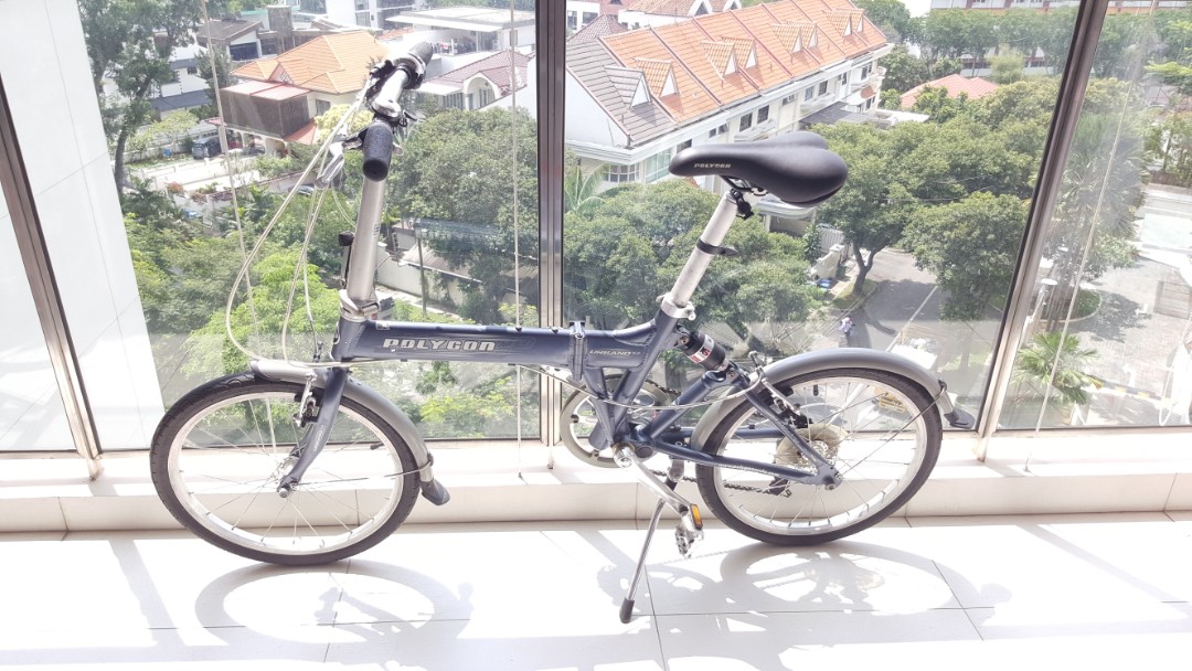 polygon urbano 5.0 folding bike