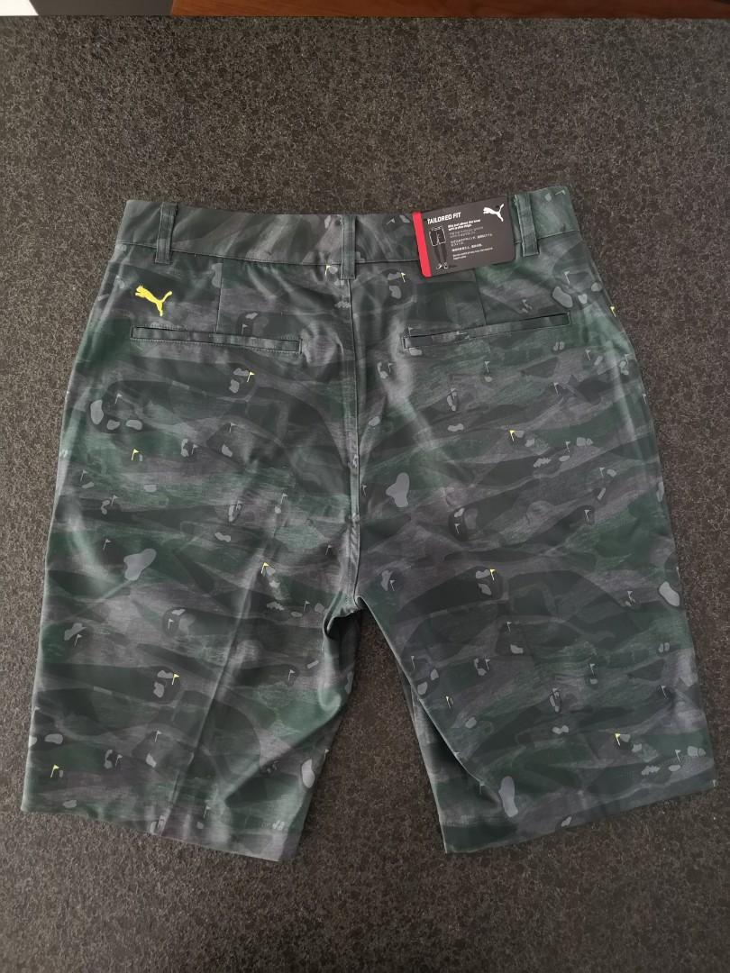 Puma Golf Flagstick Camo Masters Shorts 32 Brand New BNWT Men s