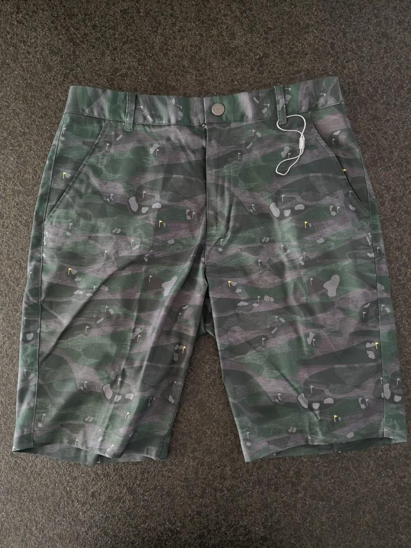 puma camo golf shorts