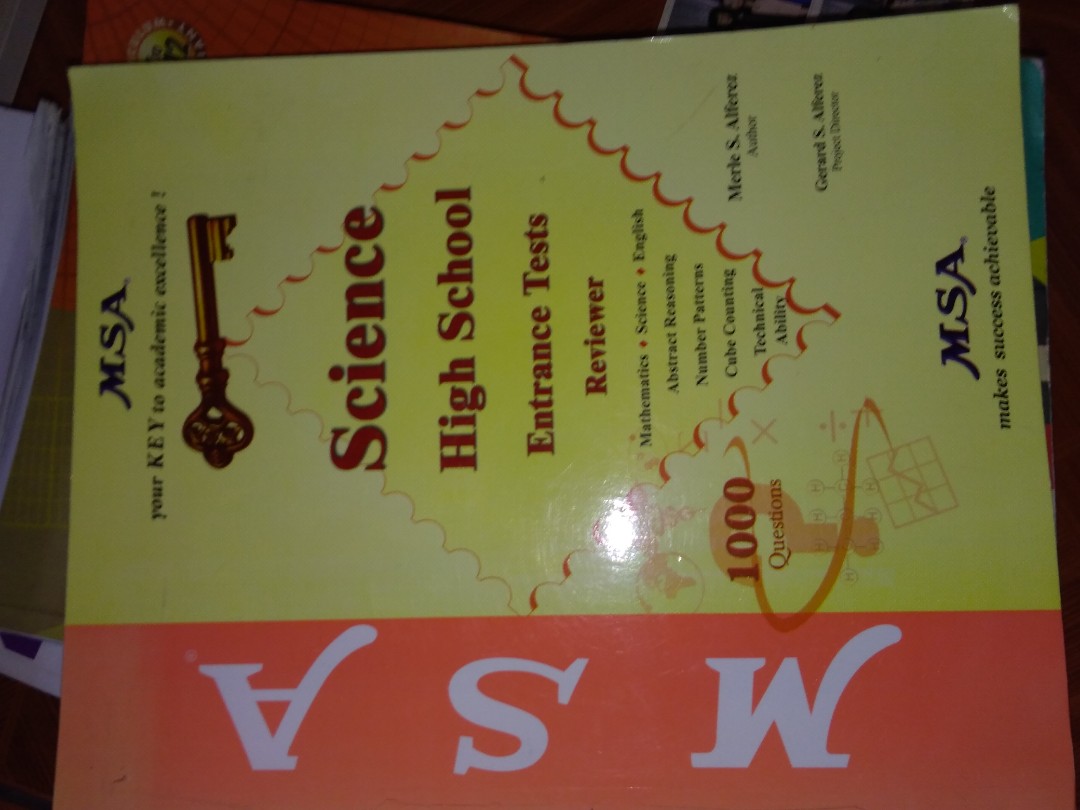 Science High school exam test, Hobbies & Toys, Books & Magazines