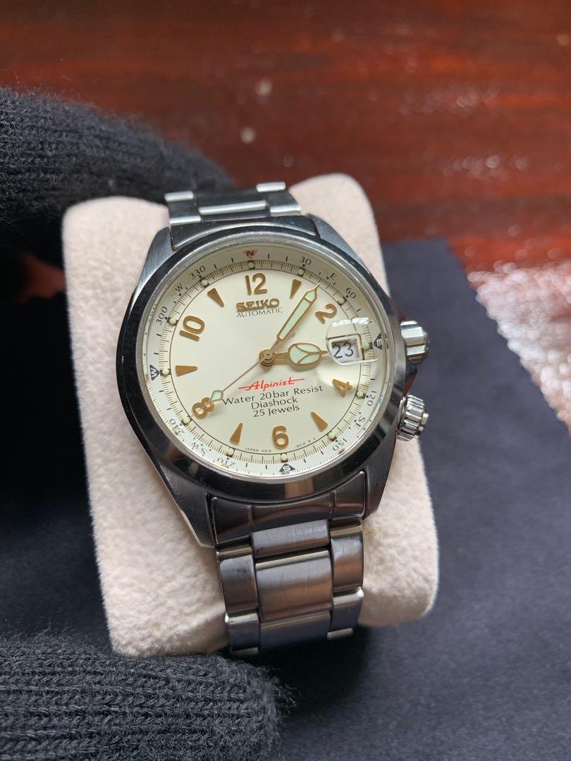 Seiko “Red” Alpinist SCVF007, Luxury, Watches on Carousell