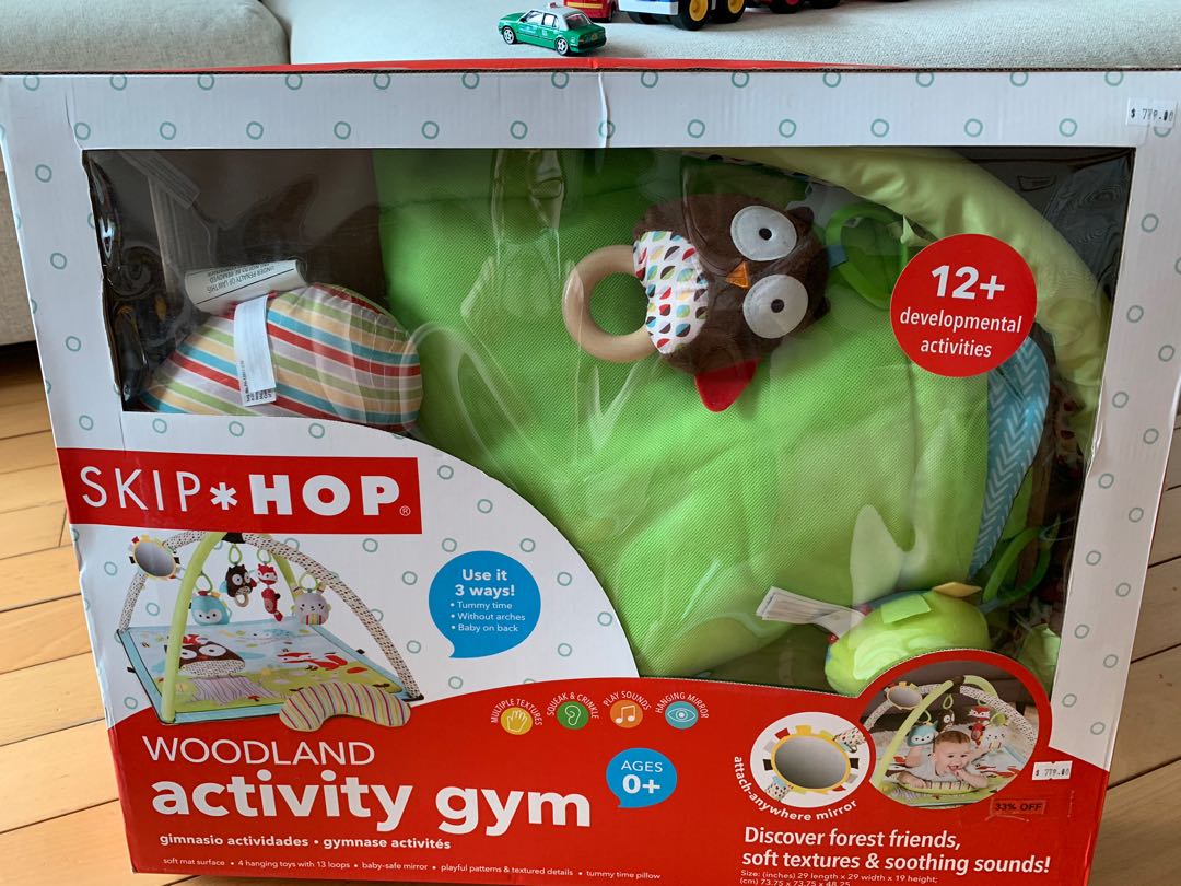 skip hop woodland activity gym