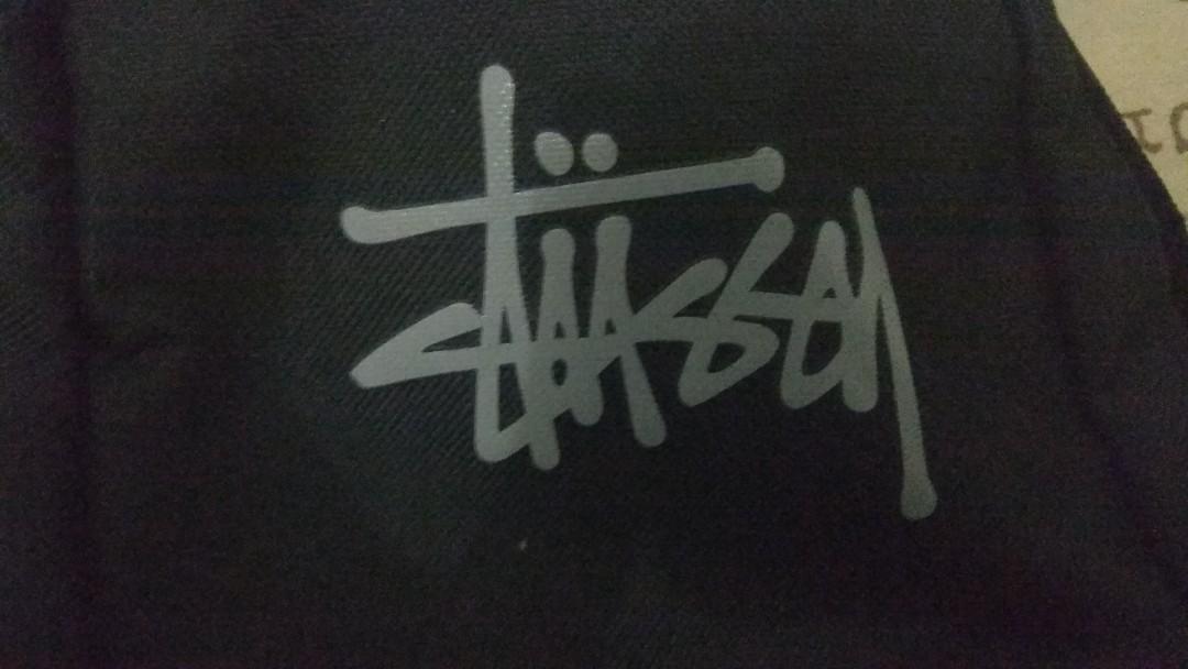 sling bag stussy japan magazine original, Fesyen Pria, Tas & Dompet
