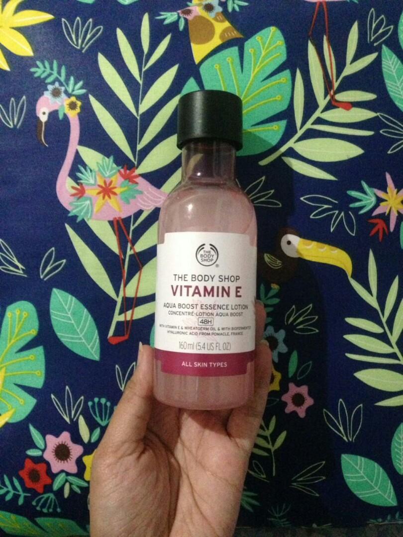 Body Shop Vitamin E Essence Lotion 160Ml Harga