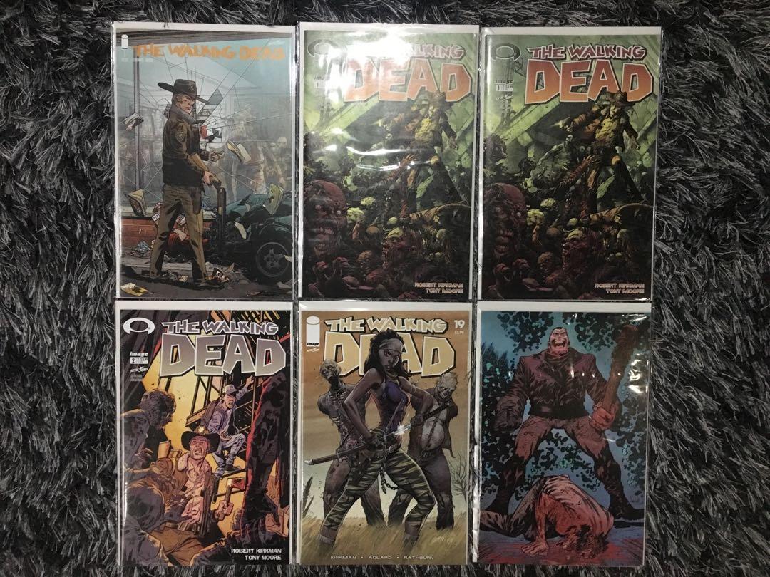 The Walking Dead Set 1 (6 issues) (Category: Comics & Manga) located in Quezon City. Submitted by mjsee21 (Listing ID 235340340, Image 1). Description: .
