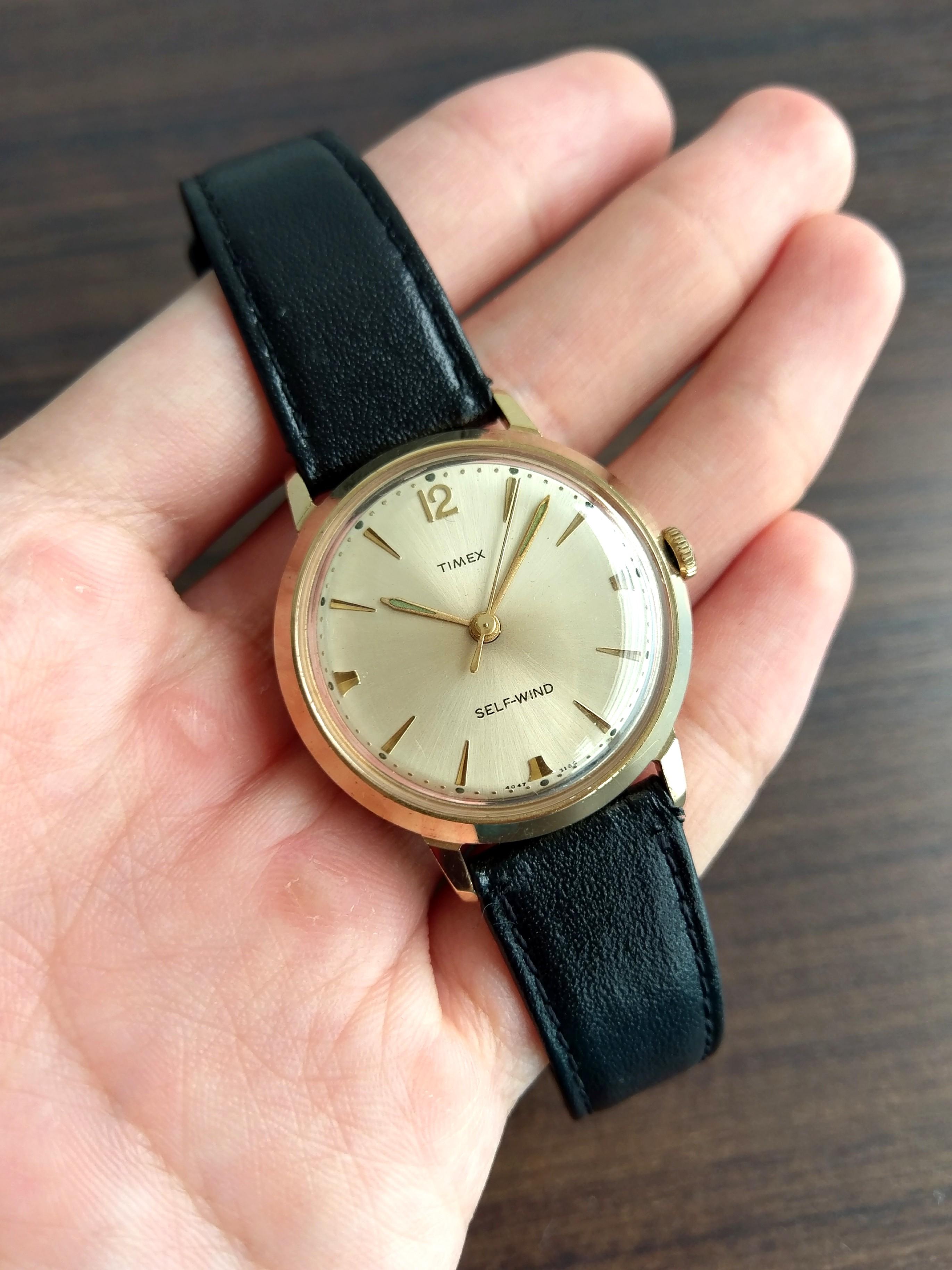 Vintage Timex Marlin Automatic Watch, Men's Fashion, Watches & Accessories,  Watches on Carousell