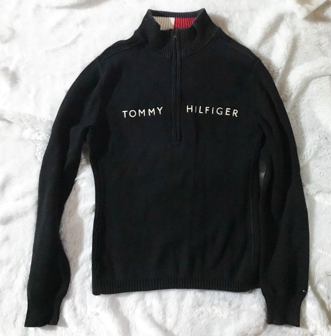 Tommy Hilfiger Turtleneck Sweater Women s Fashion Tops Others