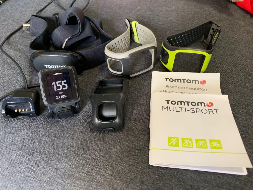 tomtom chest strap