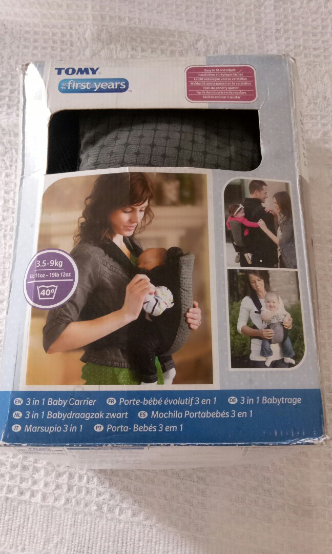 tomy first years baby carrier