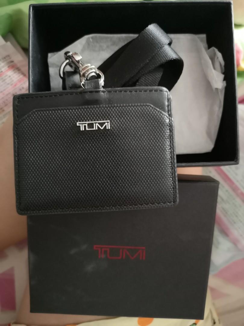 Tumi id badge top holder
