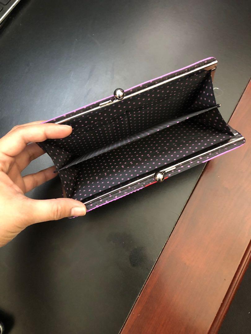 Universal Studios Merch Cat in the Hat Long Coin Purse, Women's Fashion