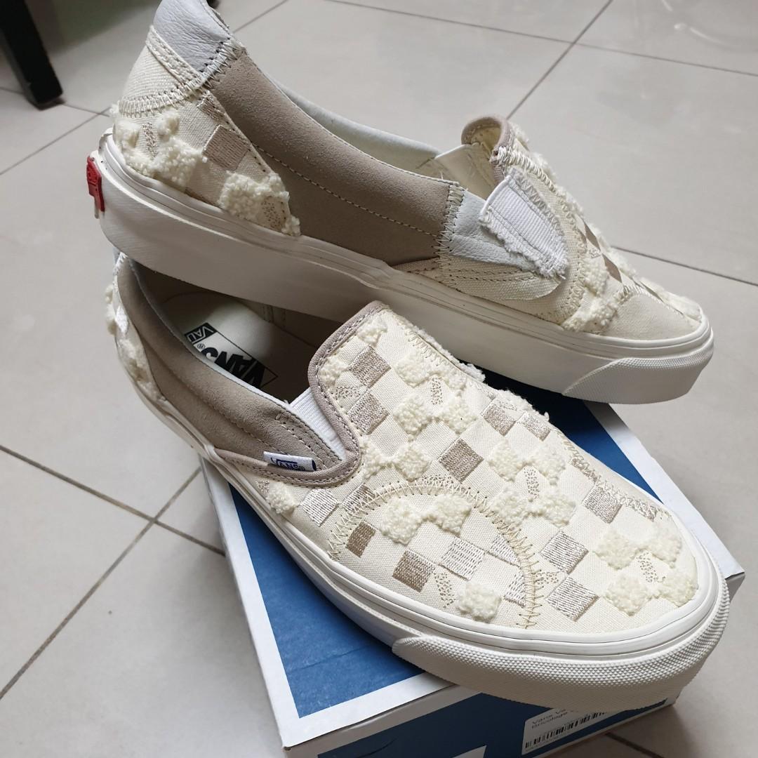 vans bricolage slip on