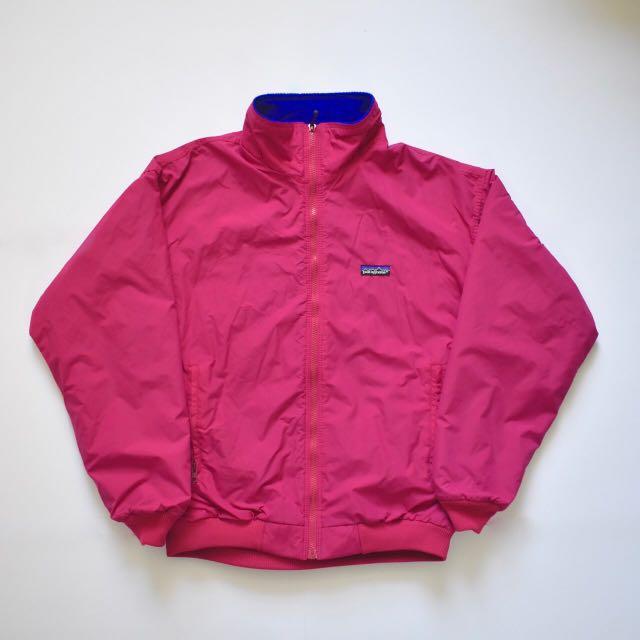 Vintage Patagonia bomber jacket fuchsia 