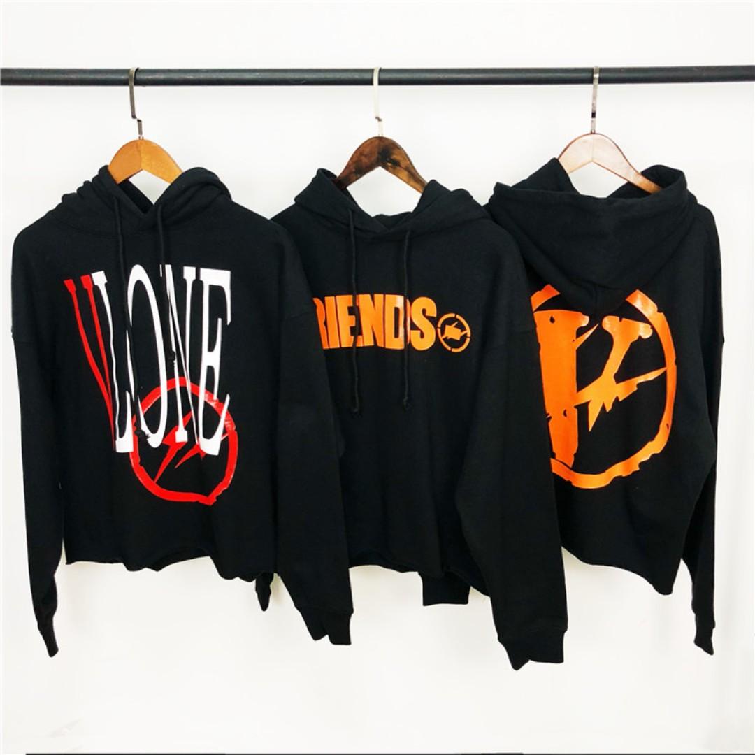 Vlone X Fragment Hoodie Men S Fashion Clothes Outerwear On