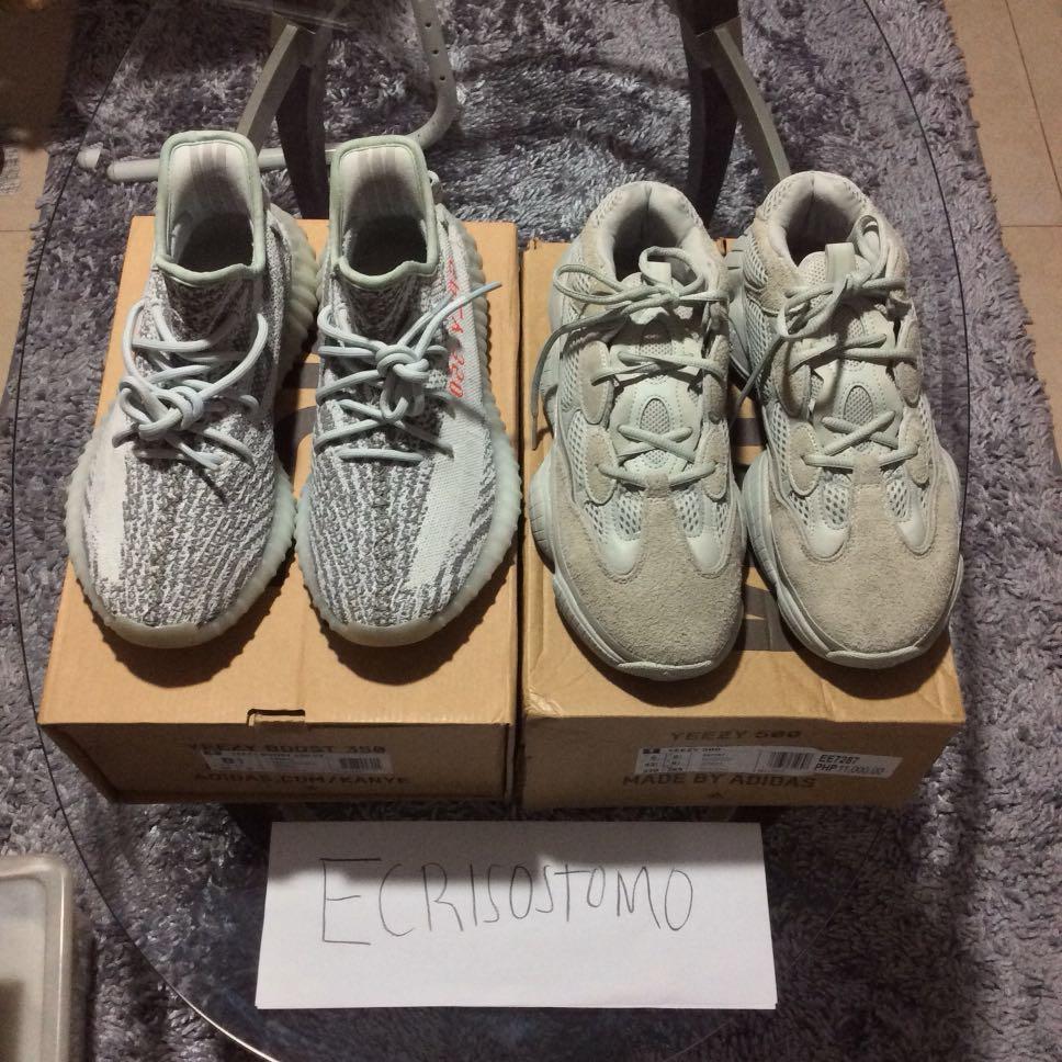 yeezy 500 blue tint