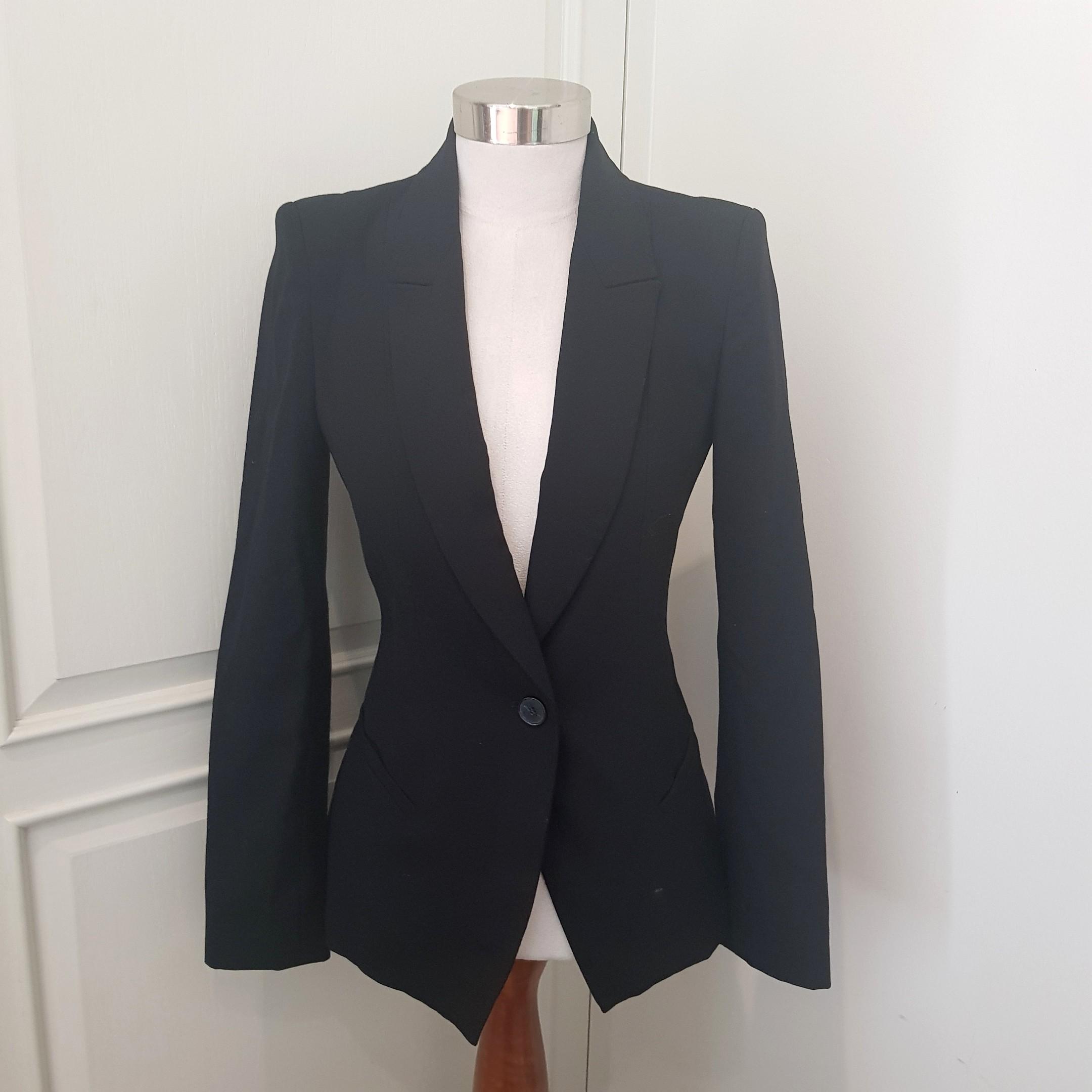 blazer suit black